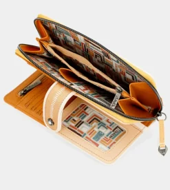 Anekke Magic Souls Rfid Brown Wallet Shop