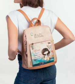 Anekke Mediterranean Anti-Theft Backpack For Strollers Cheap
