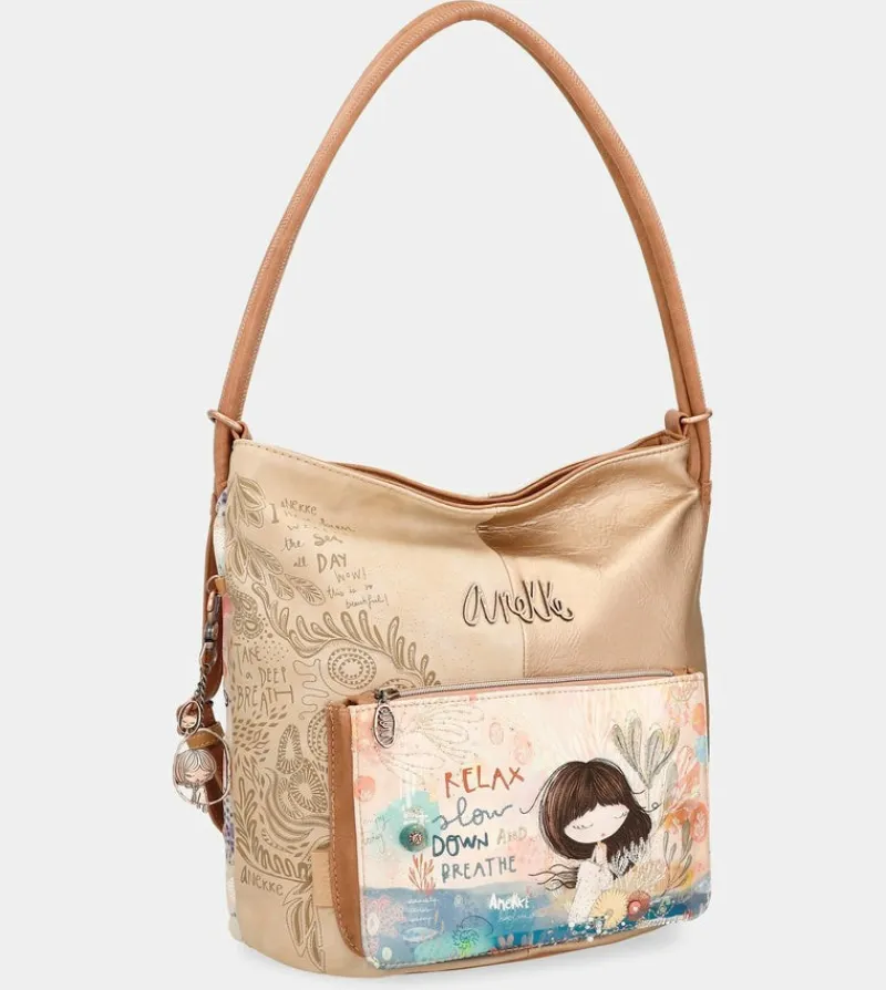 Anekke Mediterranean Convertible Bag To Backpack Hobo Cheap