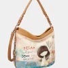 Anekke Mediterranean Hobo Bag New