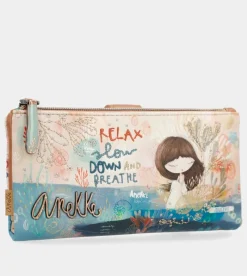 Anekke Mediterranean Large Flexible Fabric Wallet Store