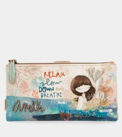Anekke Mediterranean Large Flexible Fabric Wallet Store