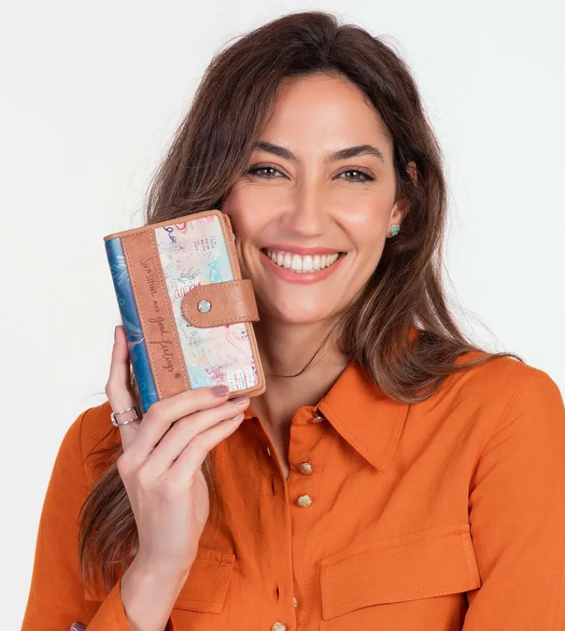 Anekke Mediterranean Medium Wallet Clearance