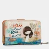 Anekke Mediterranean Medium Zippered Wallet Fashion