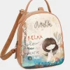 Anekke Mediterranean Small Travel Backpack Hot