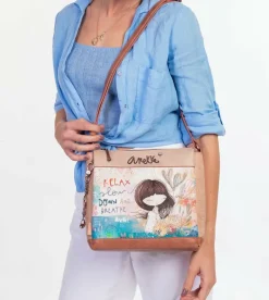 Anekke Mediterranean Triple Compartment Shoulder Bag Online