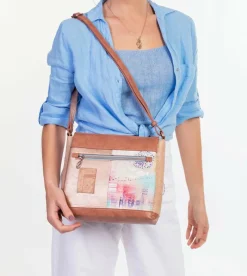 Anekke Mediterranean Triple Compartment Shoulder Bag Online