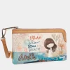 Anekke Mediterranean Wallet With Cell Phone Holder Fashion