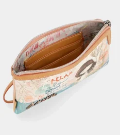 Anekke Mediterranean Wallet With Cell Phone Holder Fashion
