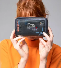 Anekke Medium Rfid Wallet Nagare Hot