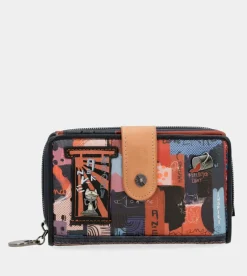 Anekke Medium Rfid Wallet Nagare Hot