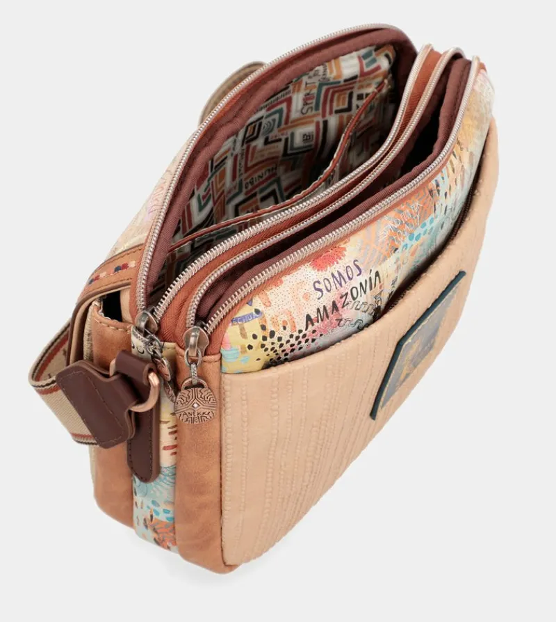 Anekke Menire Crossbody Bag With Flap 3 Compartments Best