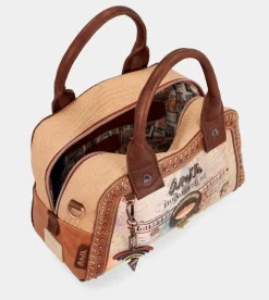 Anekke Menire Double Handle Bag With Shoulder Strap Outlet