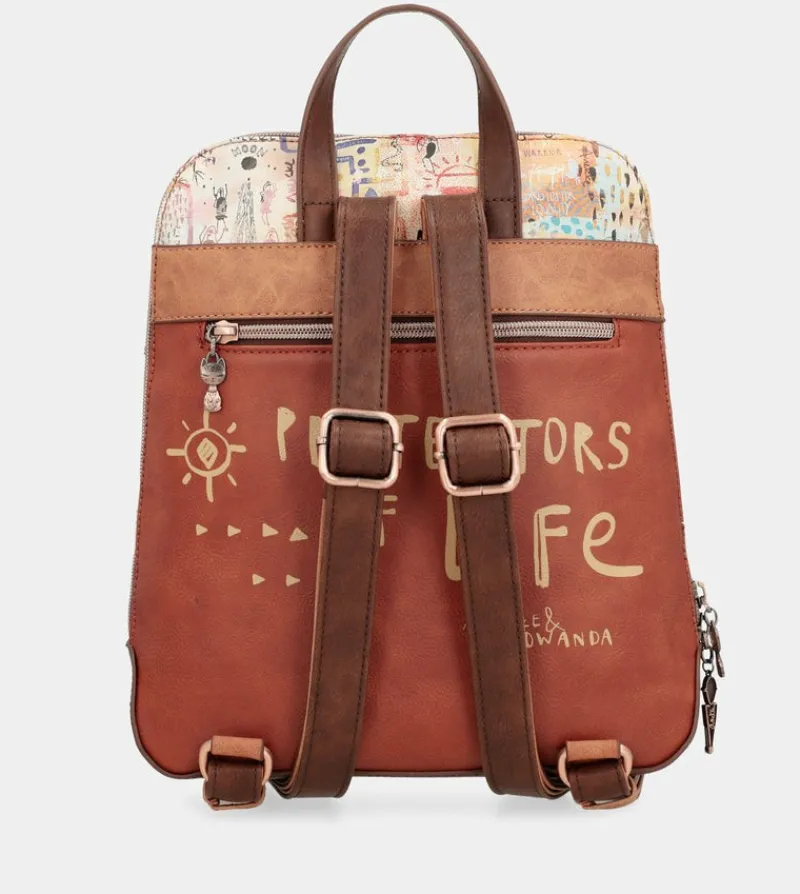 Anekke Menire Ethnic Print Backpack For Strollers Online