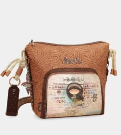 Anekke Menire Large Crossbody Bag With Front Pocket Clearance