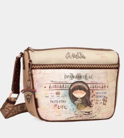 Anekke Menire Large Crossbody Bag With Pockets Flash Sale