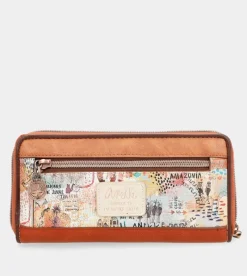 Anekke Menire Large Rfid Embossed Wallet Sale