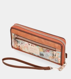 Anekke Menire Large Rfid Embossed Wallet Sale