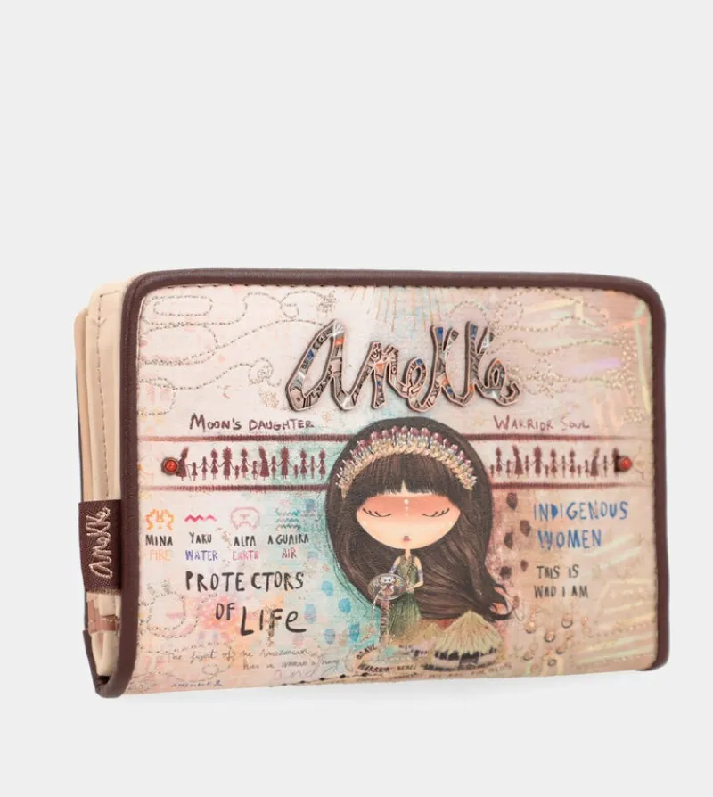 Anekke Menire Medium Rfid Wallet Hot