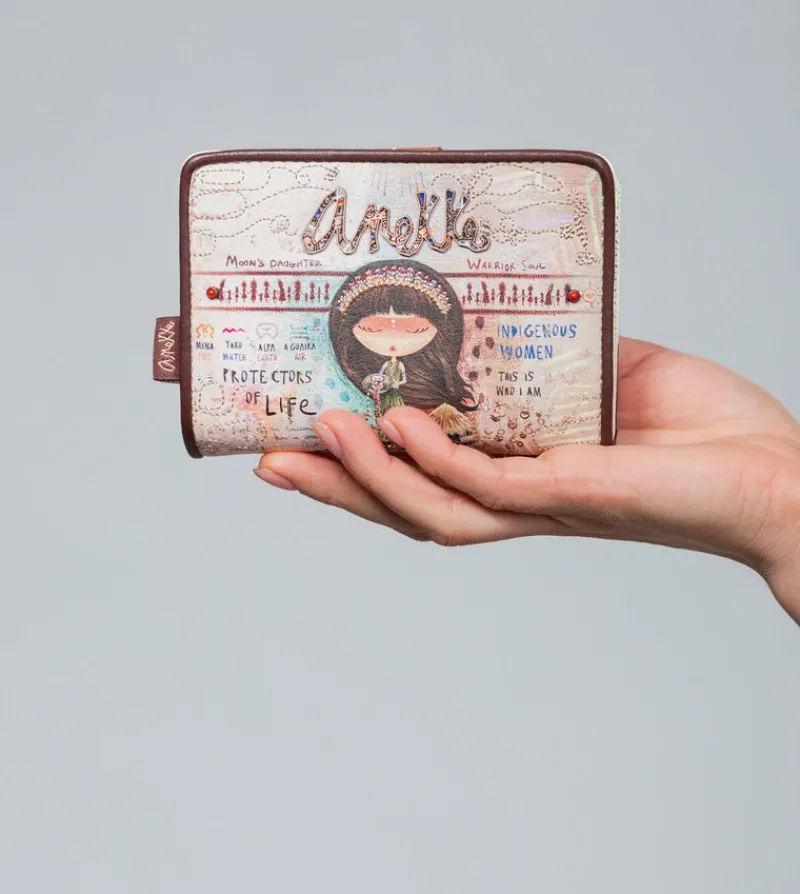Anekke Menire Medium Rfid Wallet Hot