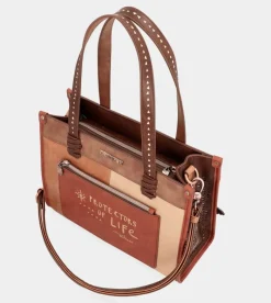 Anekke Menire Printed Tote Bag With Shoulder Strap Cheap