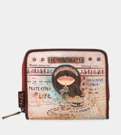 Anekke Menire Small Rfid Wallet New