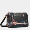 Anekke Nagare 3 Compartment Shoulder Bag Cheap
