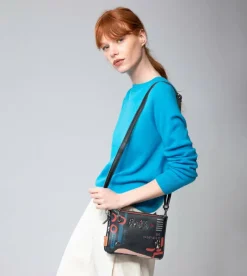 Anekke Nagare 3 Compartments Small Shoulder Bag Clearance