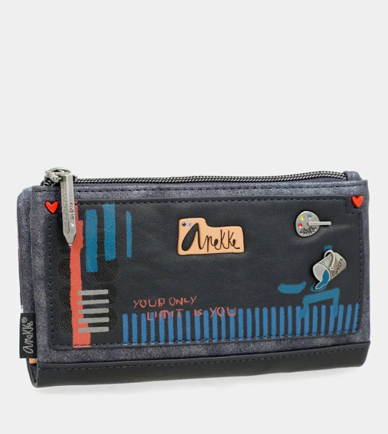 Anekke Nagare Large Flexible Rfid Wallet Best Sale