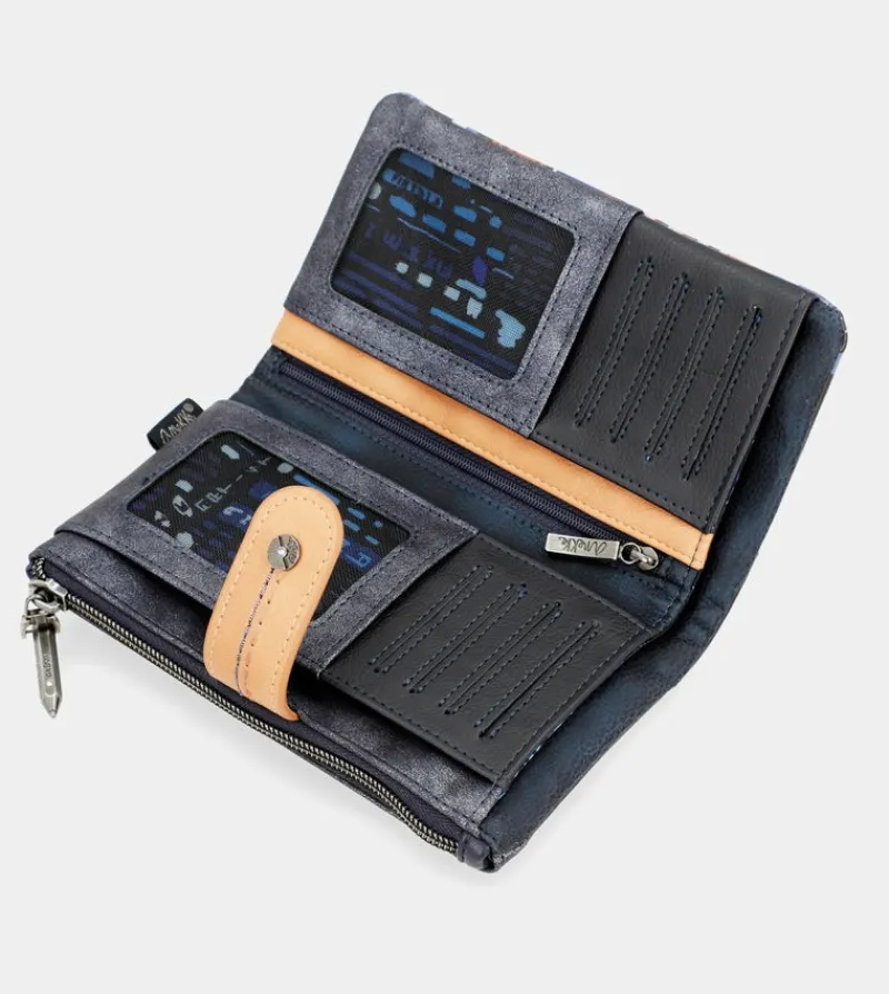 Anekke Nagare Large Flexible Rfid Wallet Best Sale