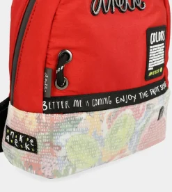 Anekke Nature Colors Red Backpack Sale