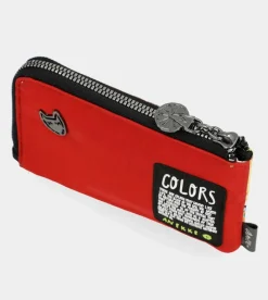 Anekke Nature Colors Red Coin Purse With Red Wallet Flash Sale