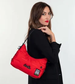 Anekke Nature Colors Red Hobo Bag Cheap