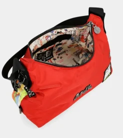 Anekke Nature Colors Red Hobo Bag Cheap