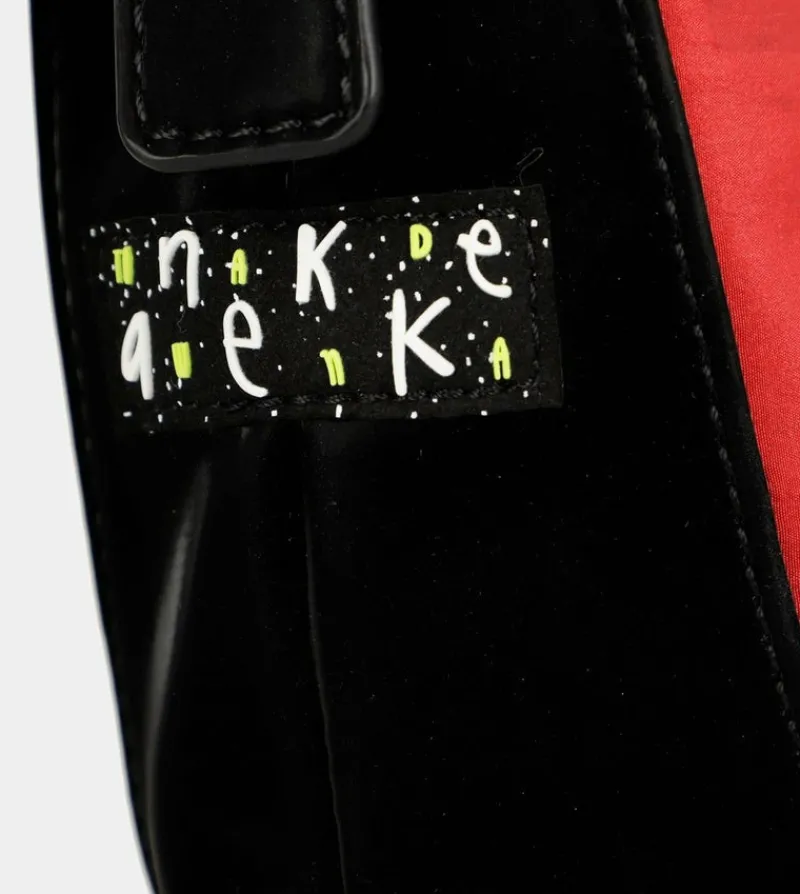 Anekke Nature Colors Red Large Shoulder Bag Flash Sale