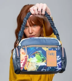 Anekke Nature Pachamama Blue Crossbody Bag Discount