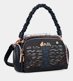 Anekke Nature Pachamama Blue Crossbody Bag Discount