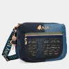 Anekke Nature Pachamama Flexible Navy Blue Crossbody Bag Store