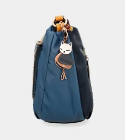 Anekke Nature Pachamama Flexible Navy Blue Crossbody Bag Store