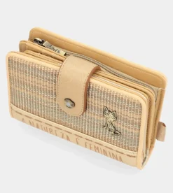 Anekke Nature Pachamama Gold Medium Rfid Wallet Best Sale