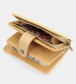 Anekke Nature Pachamama Gold Medium Rfid Wallet Best Sale