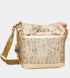 Anekke Nature Pachamama Golden Crossbody Bag Hot