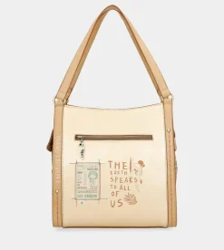 Anekke Nature Pachamama Golden Crossbody Bag Cheap
