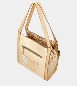 Anekke Nature Pachamama Golden Crossbody Bag Cheap