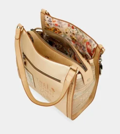 Anekke Nature Pachamama Golden Crossbody Bag Cheap