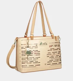 Anekke Nature Pachamama Large Golden Tote Bag Best