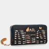 Anekke Nature Pachamama Large Printed Rfid Wallet Outlet