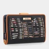 Anekke Nature Pachamama Medium Rfid Wallet Navy Blue Discount