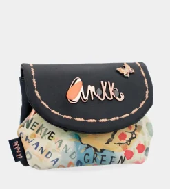 Anekke Nature Pachamama Navy Blue Flap Wallet Shop