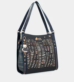 Anekke Nature Pachamama Navy Blue Crossbody Bag Flash Sale